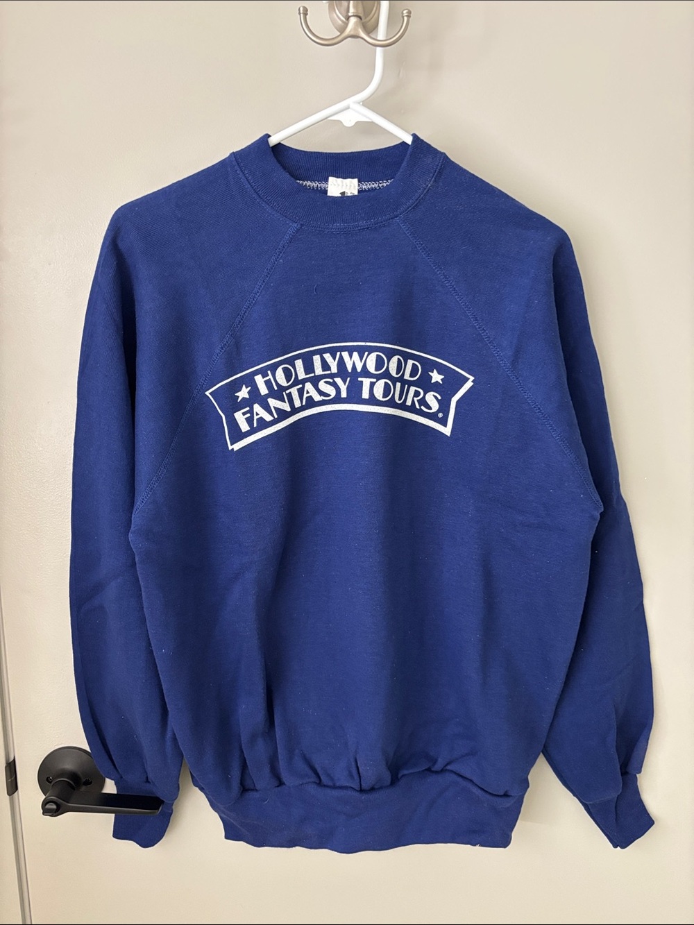 Vintage Hollywood Fantasy Tours Navy Crewneck Sweatshirt